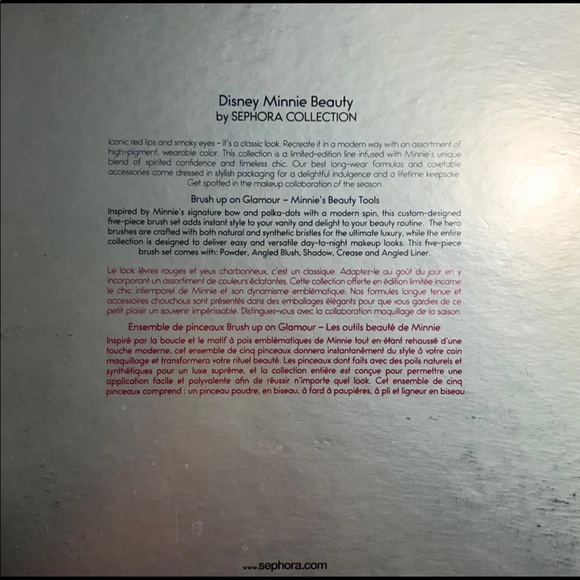 Sephora Disney Brush Set BNWTS - Picture 3 of 8